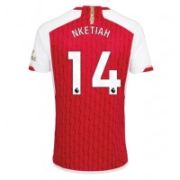 Arsenal Eddie Nketiah #14 Hjemmedrakt 2023-24 Kortermet